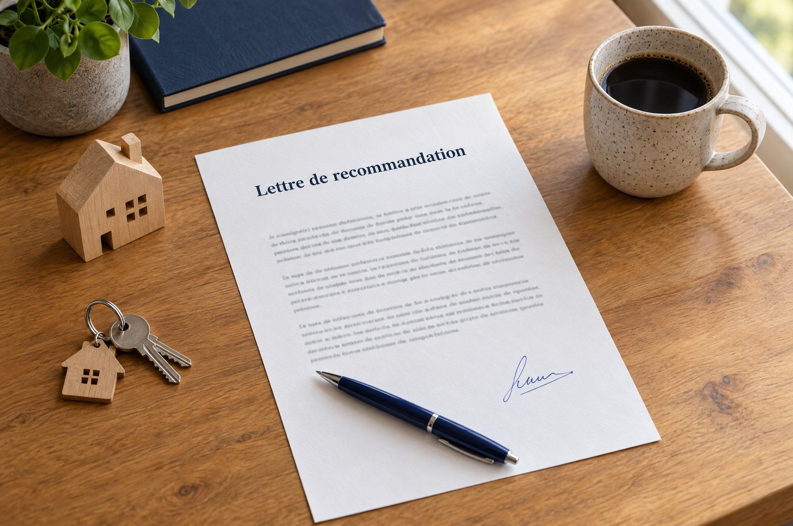 Lettre de recommandation locataire : modèle gratuit et exemple à copier